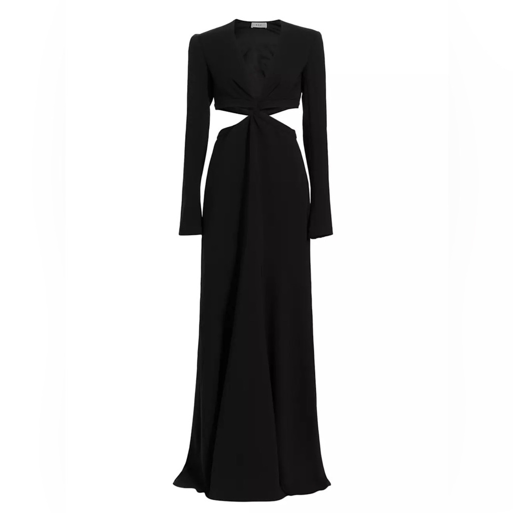 A.L.C. Issa Cutout Long-Sleeve Gown Size 0